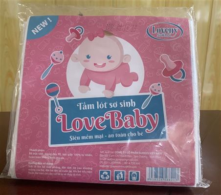 Tấm lót sơ sinh LoveBaby 30 miếng/gói